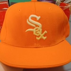 Branded by TopPro Orange Chicago White Sox fitted hat